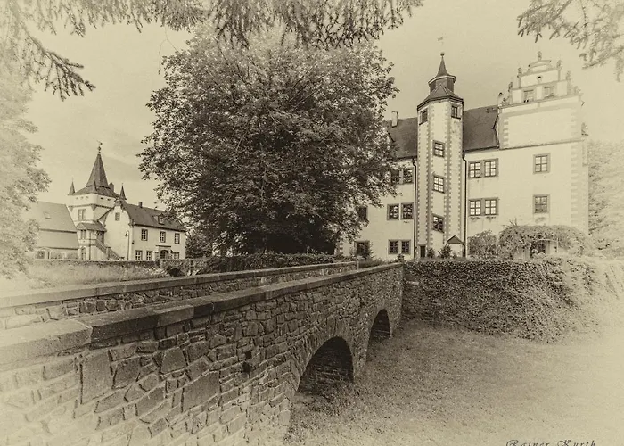 بيت ضيافة Wasserschloss Podelwitz *