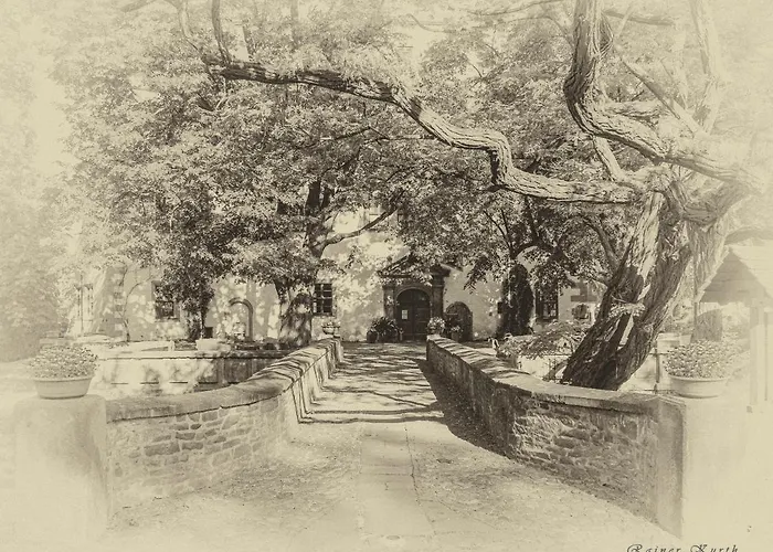 بيت ضيافة Wasserschloss Podelwitz *