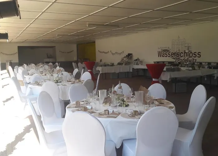 بيت ضيافة Wasserschloss Podelwitz *